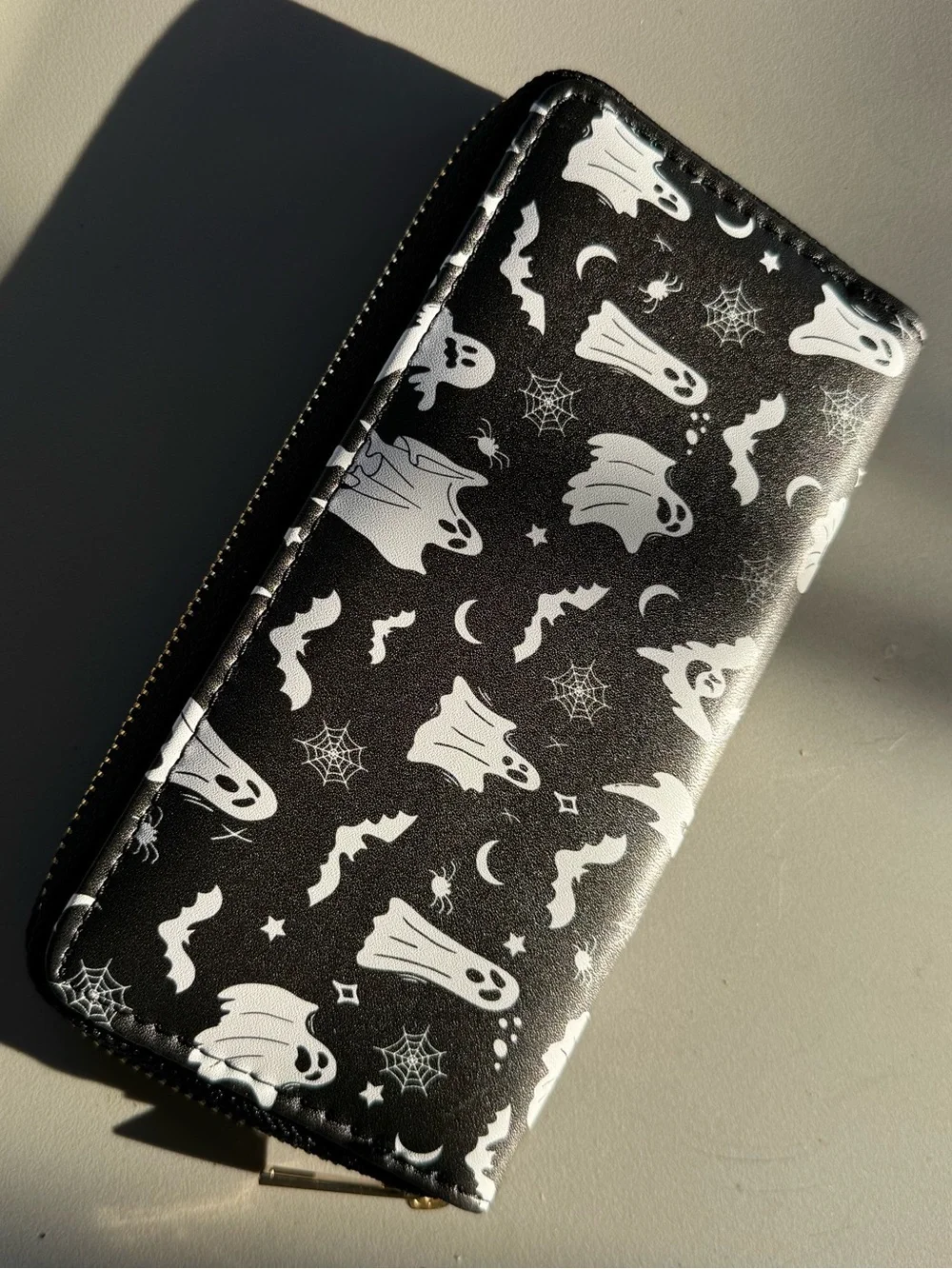 Goth Faux Leather Wallet